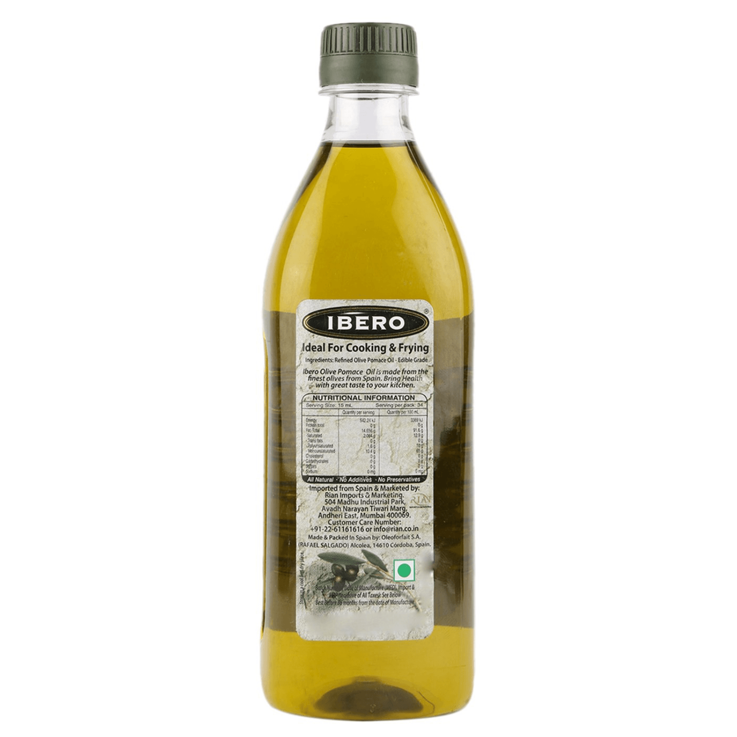 Buy Ivero Olive Pomace Oil Imported Online at Best Price